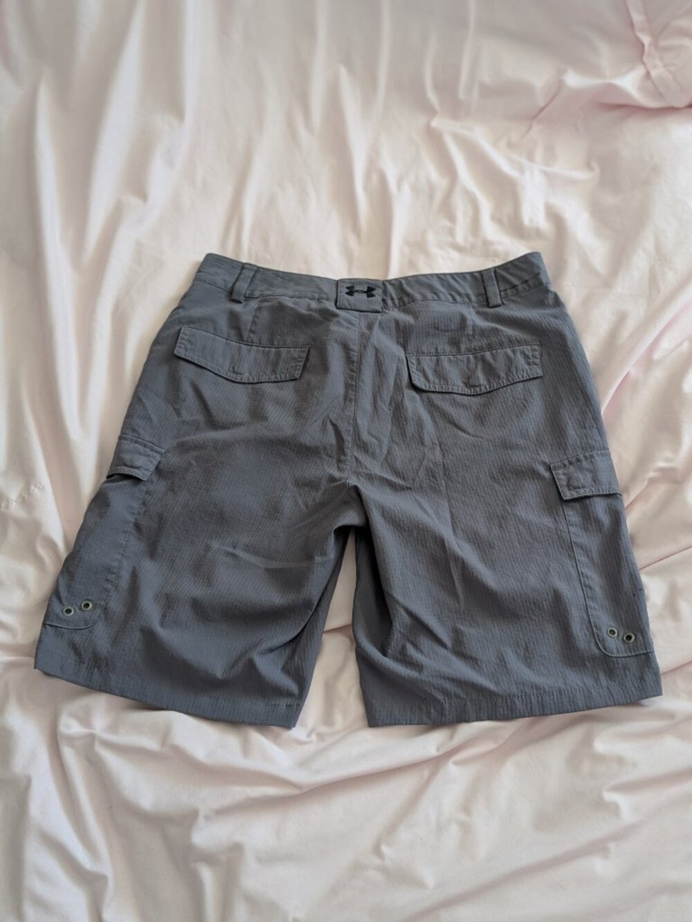 Under Armour Grey Ripstop Cargo Golf Shorts 30 - Picture 12 of 16